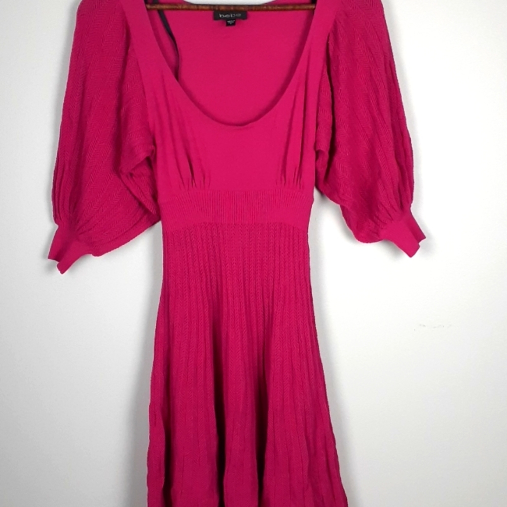 Bebe Mini Dress Size Small Pink